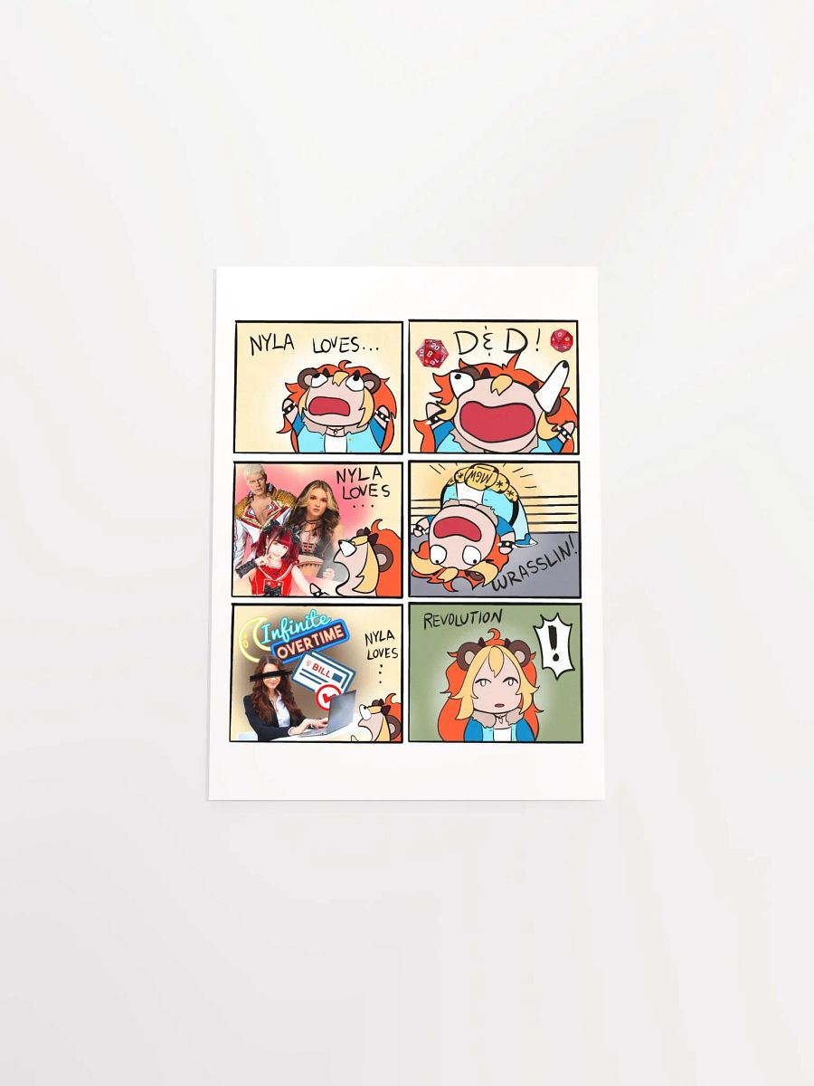 Nyla Loves Memes! Print product image (11)
