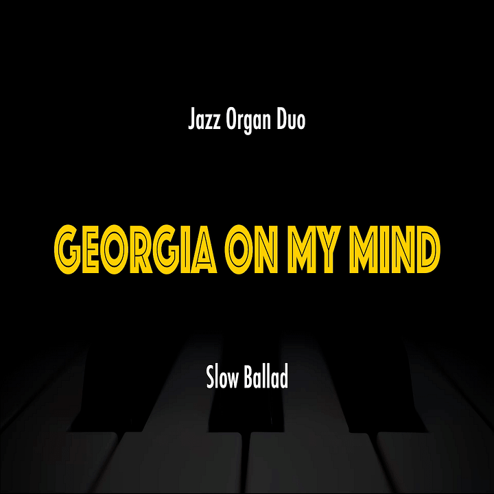 [Jazz Organ] Georgia On My Mind | Jazz Standard Practice Play-Along product image (1)