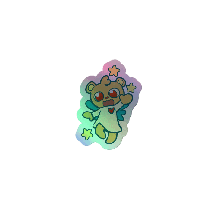 Bearic Happy Holo Sticker product image (2)
