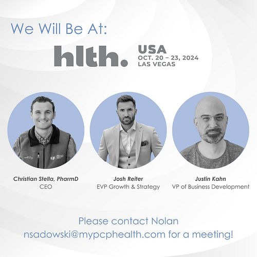 We will be at HLTH! Come see us from October 20th - 23rd, 2024 in Vegas! 

Please contact Nolan for a meeting!

 #nowhiring #...