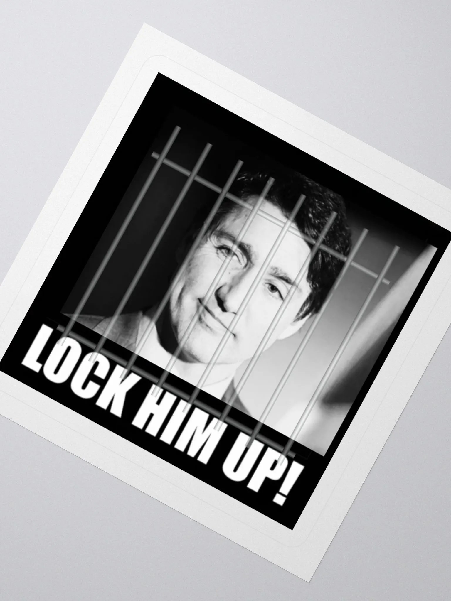 Trdiueau : Lock Him Up Sticker product image (6)