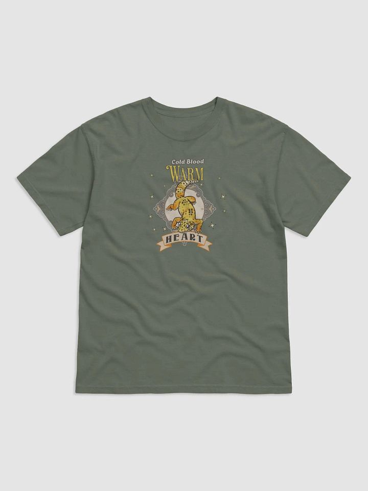 Cold Blood, Warm Heart Leopard Gecko Shirt product image (2)