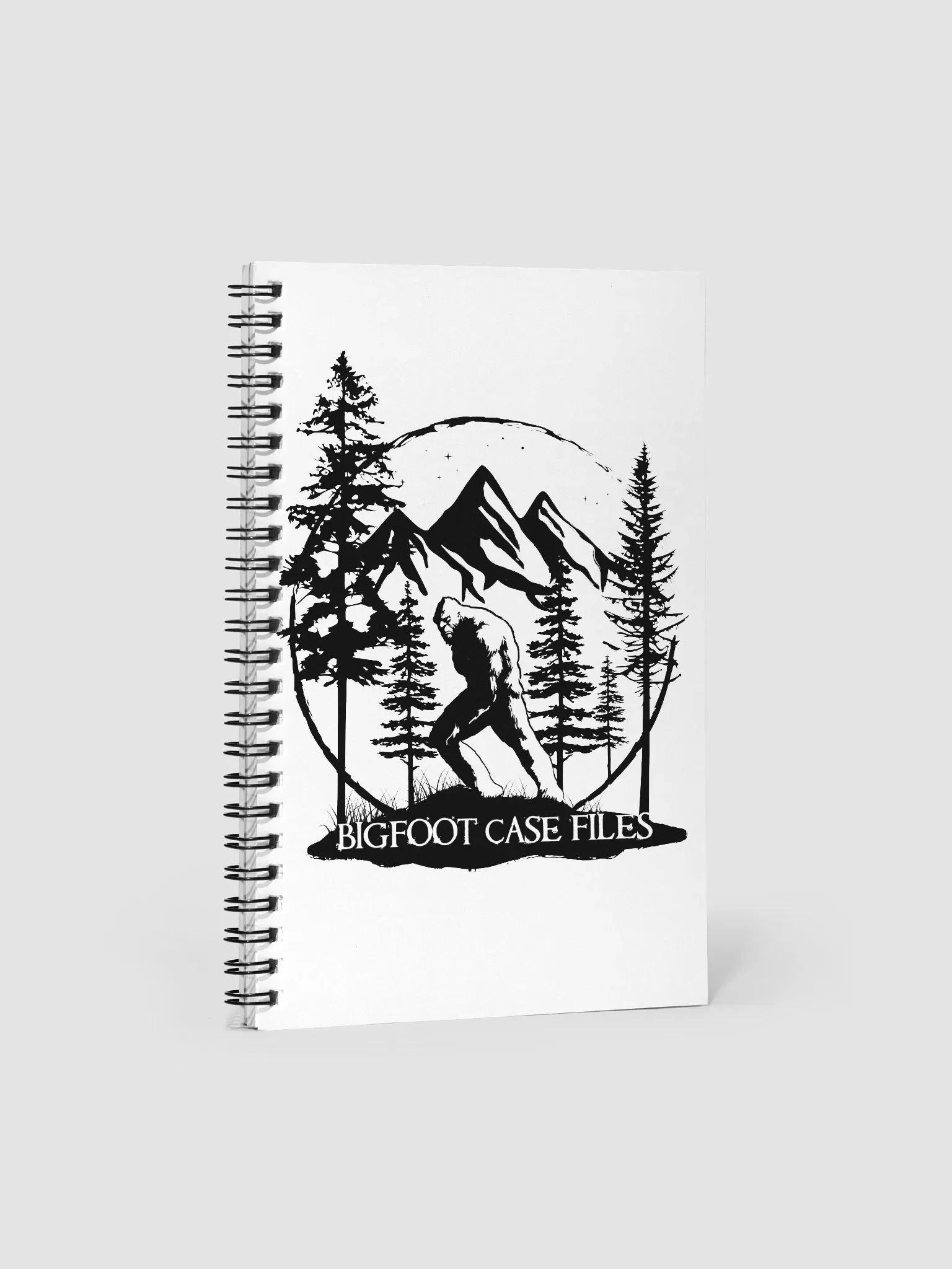 BIGFOOT CASE FILES BLACK LOGO NOTEBOOK product image (1)
