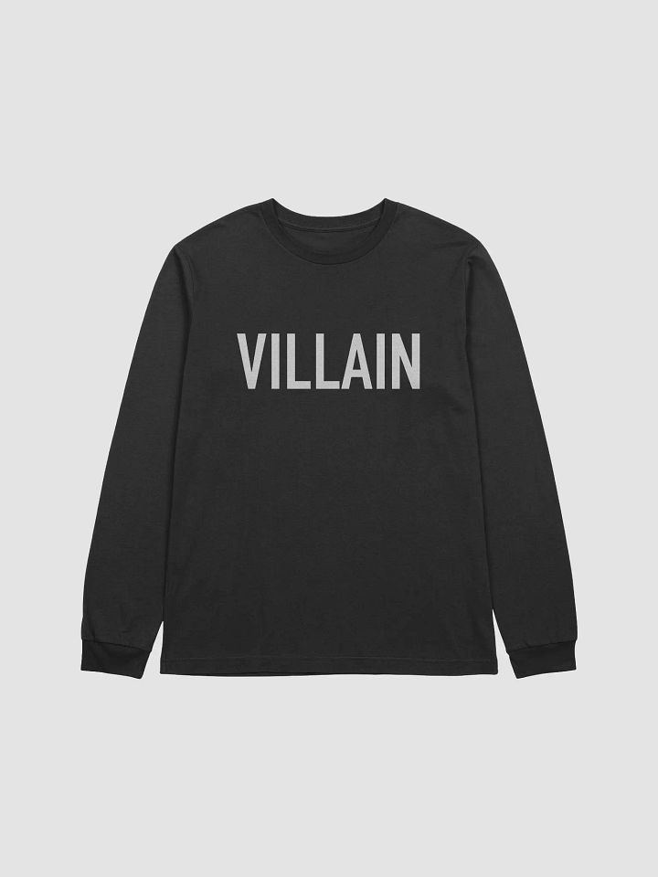The Original Villain Shirt - Long Sleeve edition product image (1)