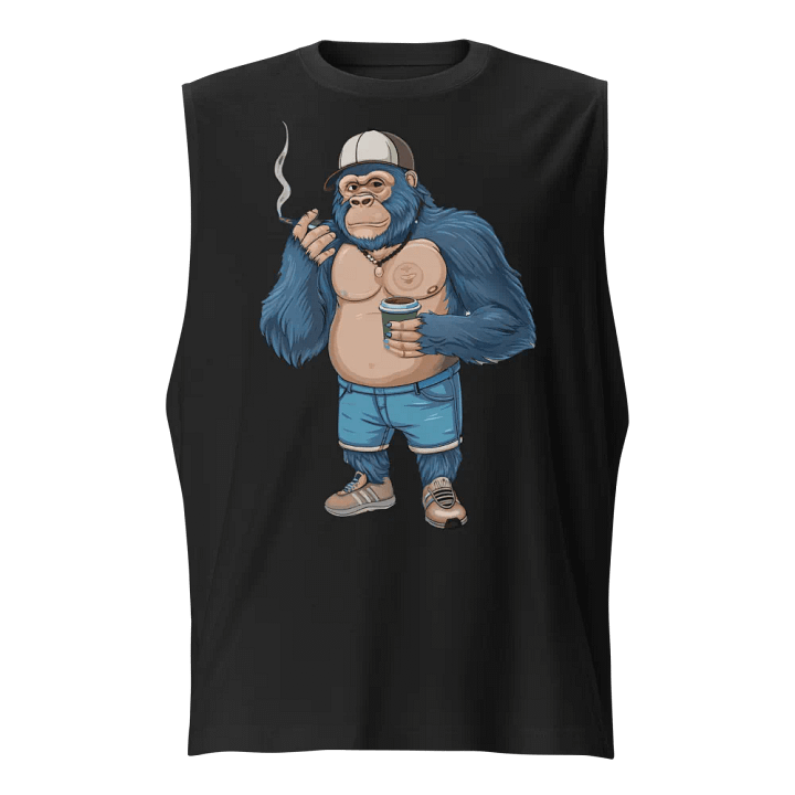 Blue Gorilla Muscle Tank product image (1)