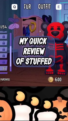 a quick review of the game stuffed! definitely a good one to play with kiddos or for others like me that can't actually handl...