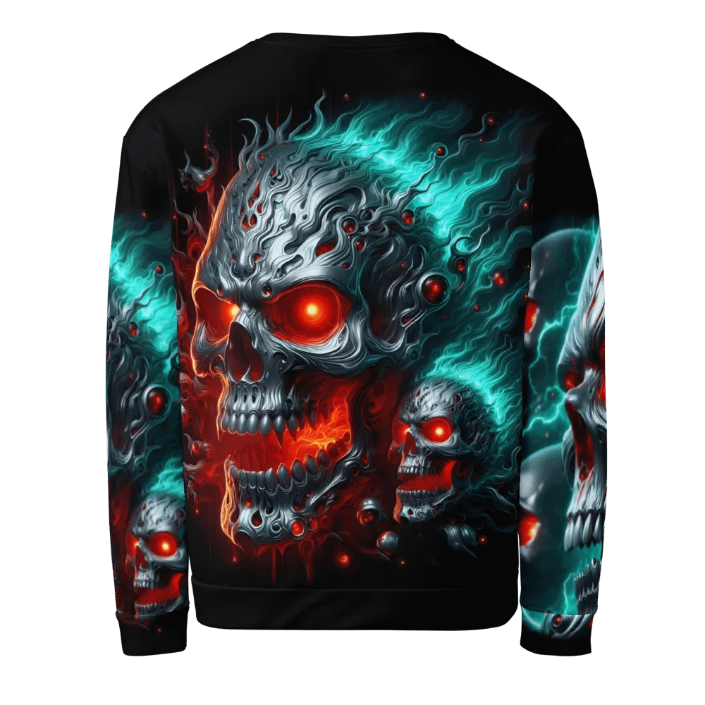 Skull Inferno - Unisex Sweatshirt #2 product image (3)