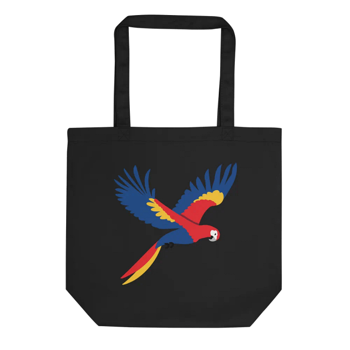 Vibrant Parrot Eco-Friendly Tote Bag product image (1)