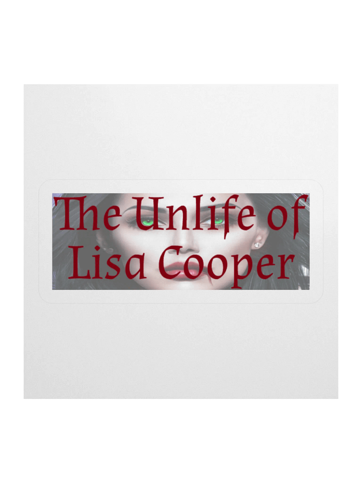 "The Unlife of Lisa Cooper" Sticker product image (2)