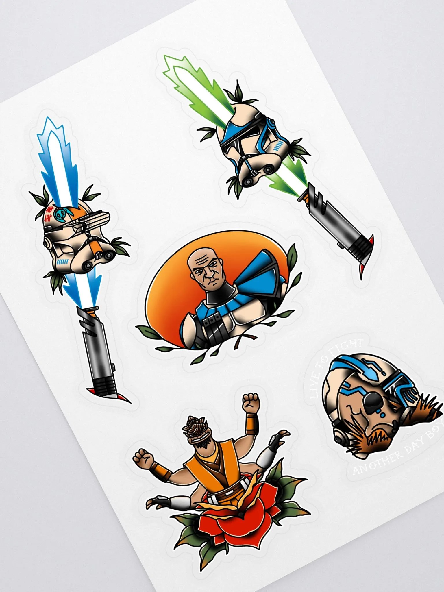 Umbara Flash - Sticker Sheet product image (1)