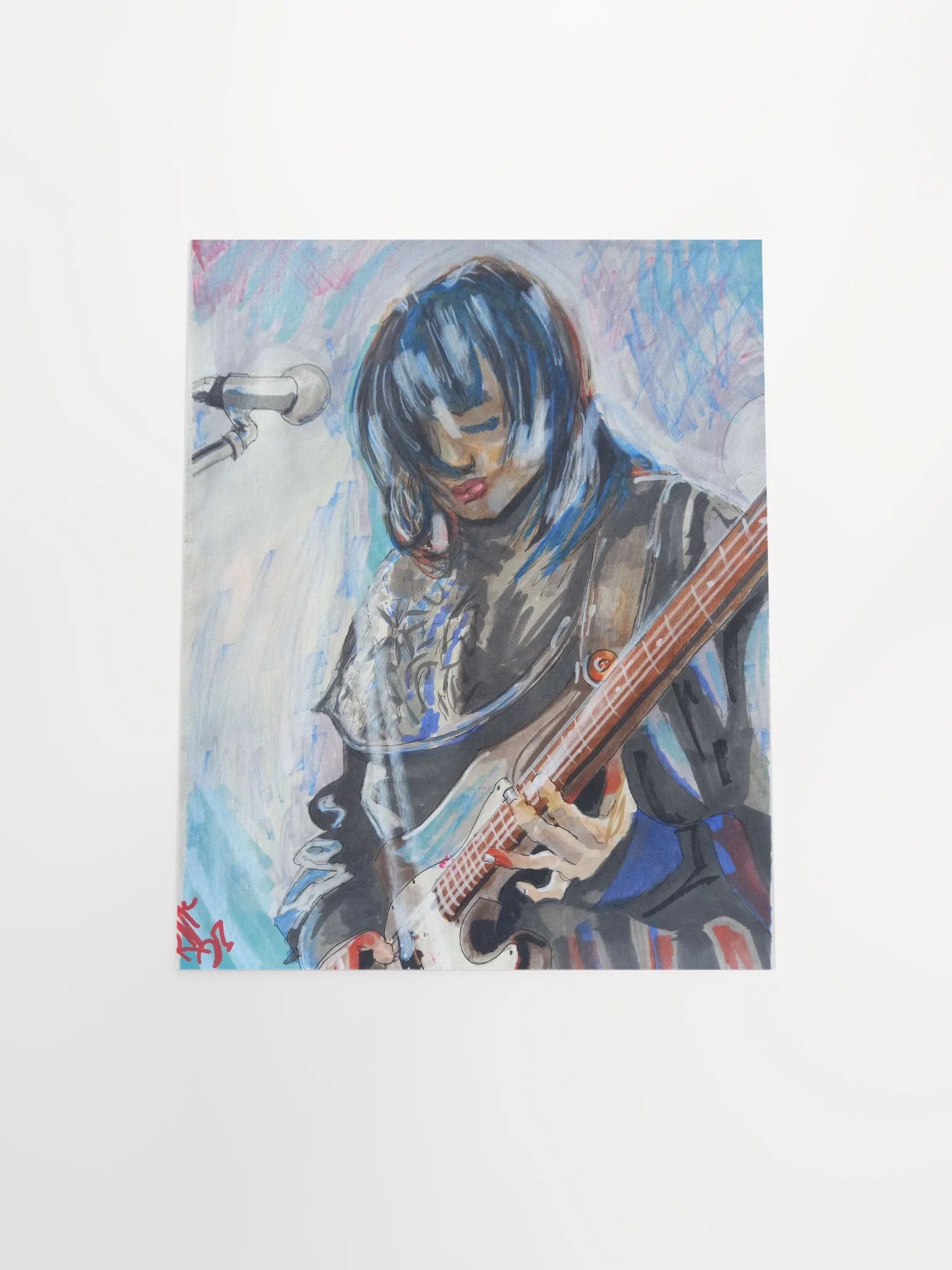 Art Poster Print: Her Bass Moves My Heart product image (4)