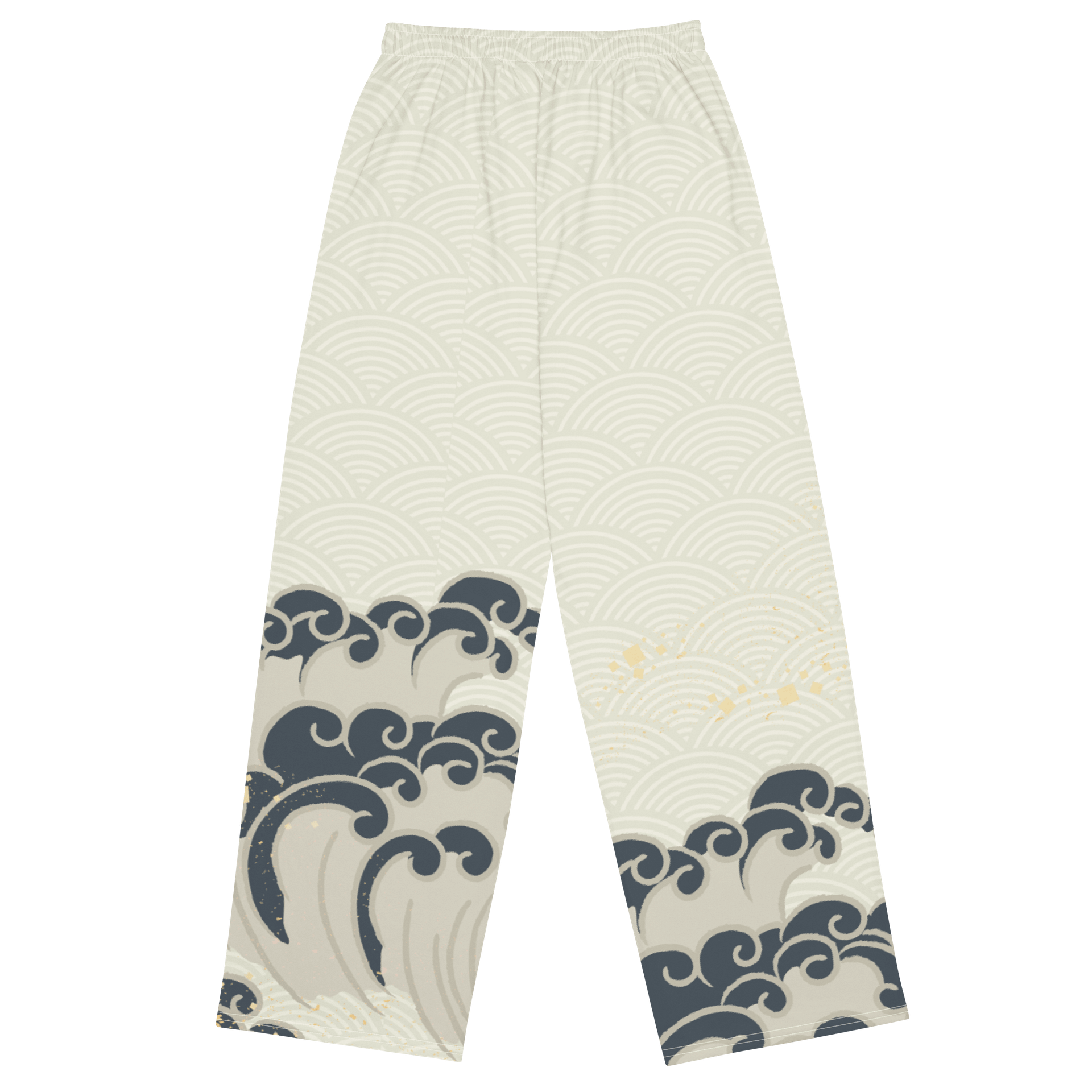 L2A 2025 Beige Wave Wide Leg Unisex Pants product image (3)