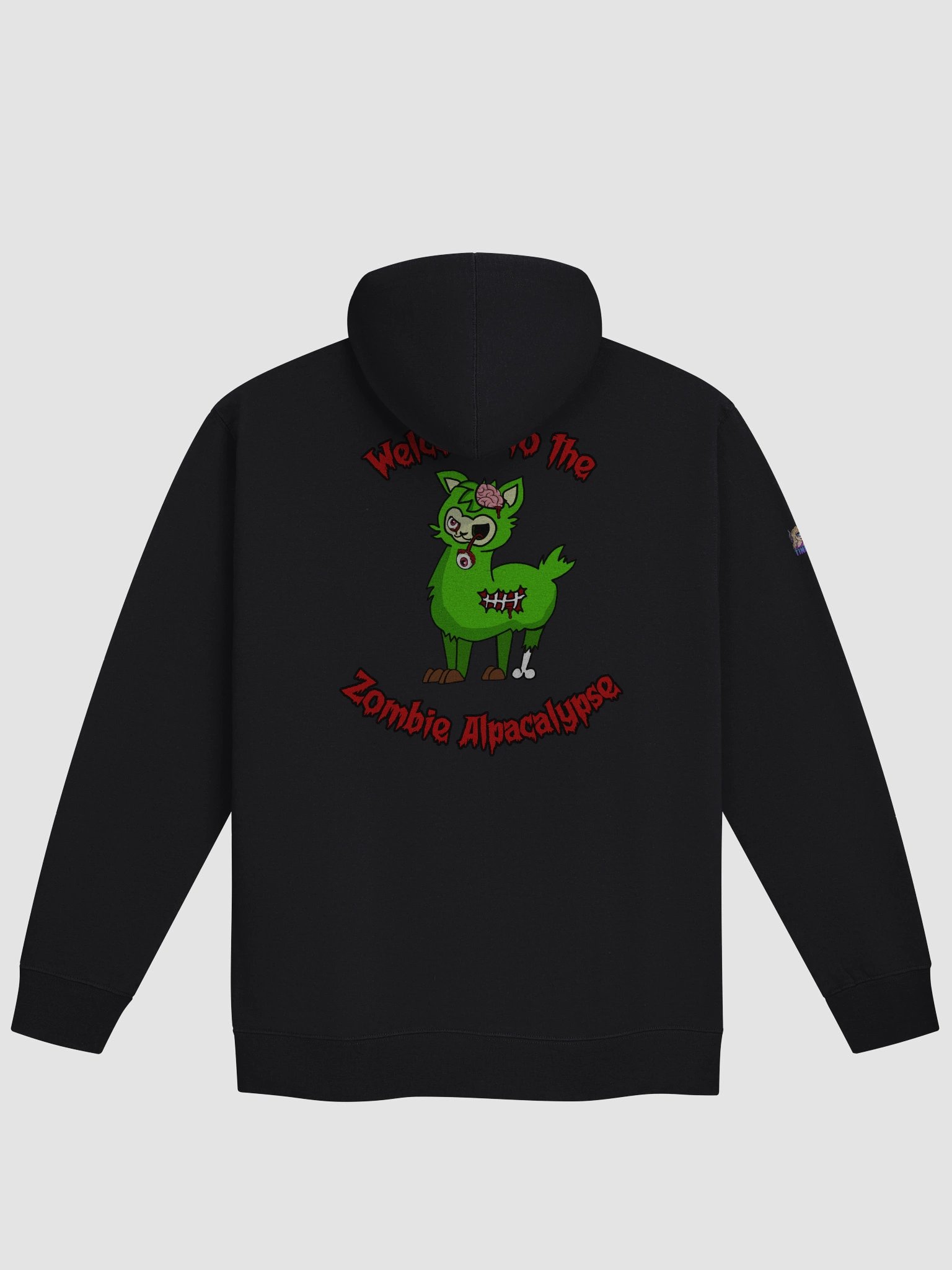 Zombie Alpacalypse Hoodie product image (6)