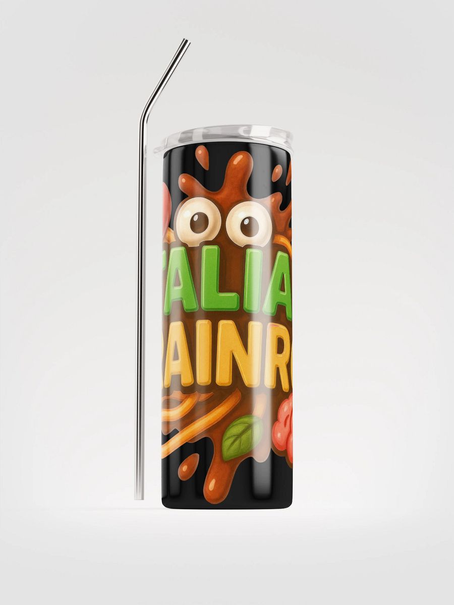 Italian Brainrot Logo Stainless Steel Tumbler product image (1)
