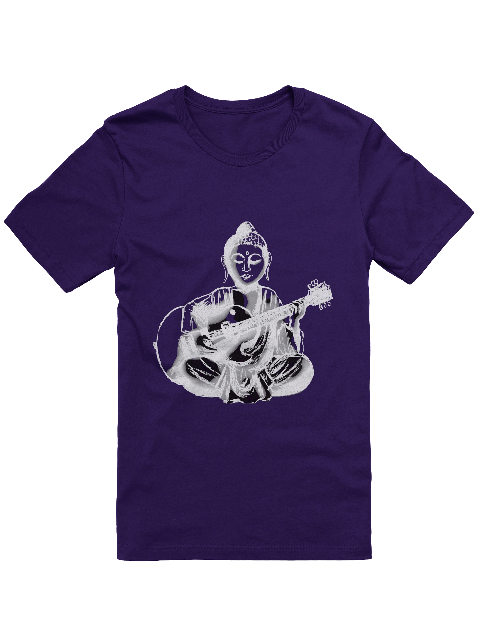 double sided Buddha-Alien T product image (7)