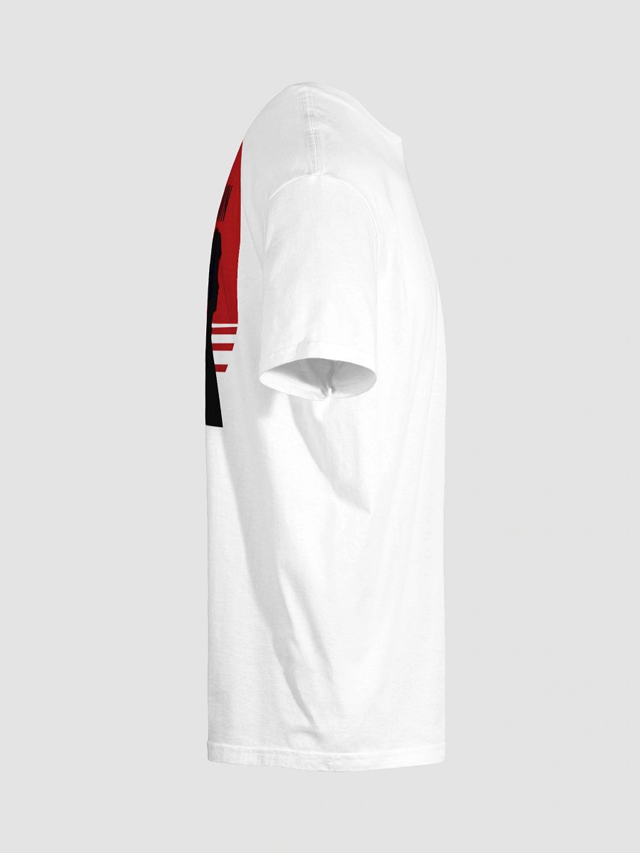 Red Dawn: Hamilton & Leclerc Ferrari F1 Duo Art - Iconic Motorsport Sunset Tee product image (10)