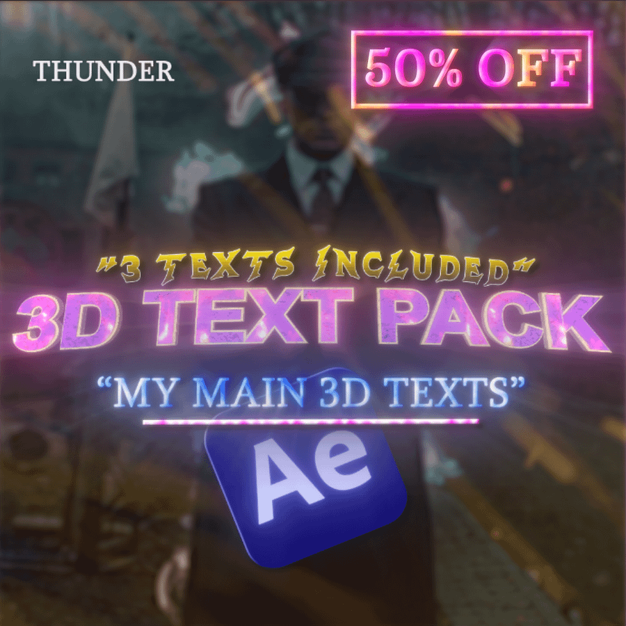 3D TEXT PACK product image (1)