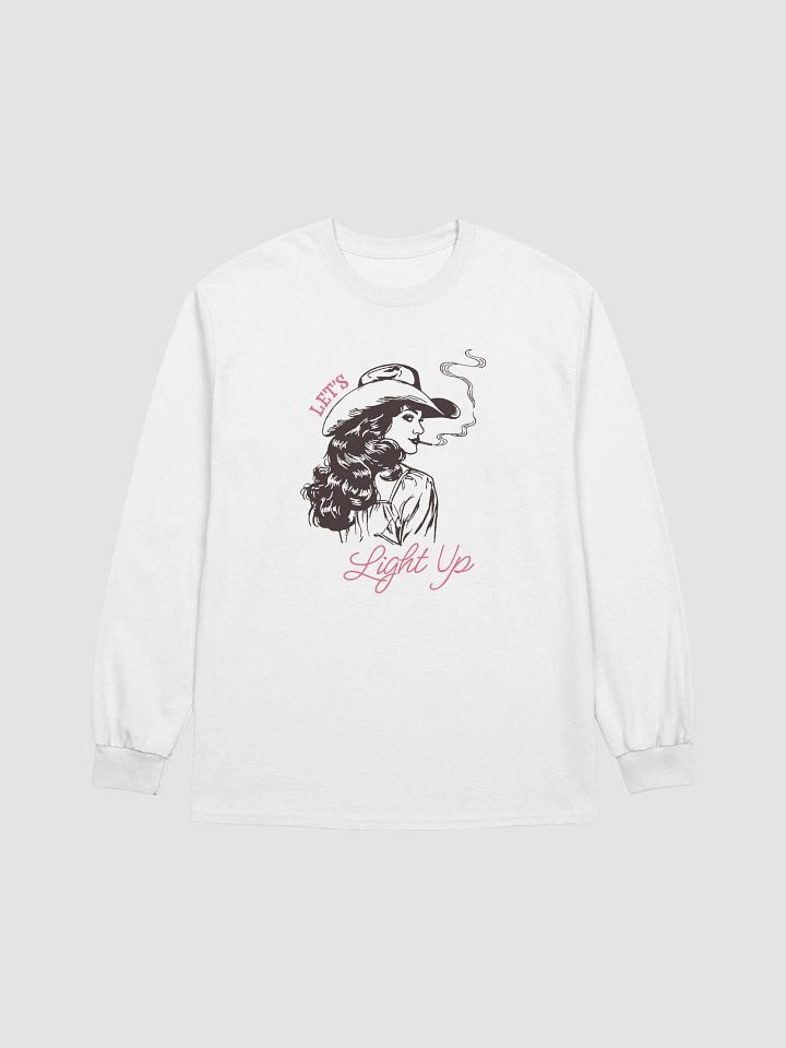 let's light up printed long sleeve product image (2)