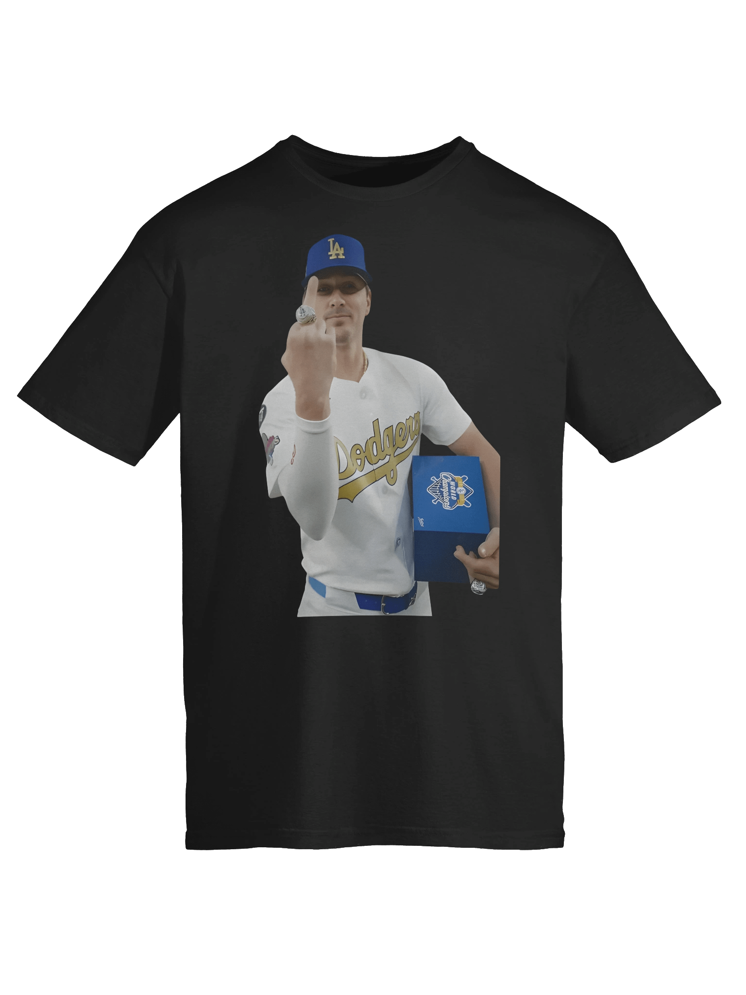 Kiké Hernández Middle Finger T-Shirt product image (6)