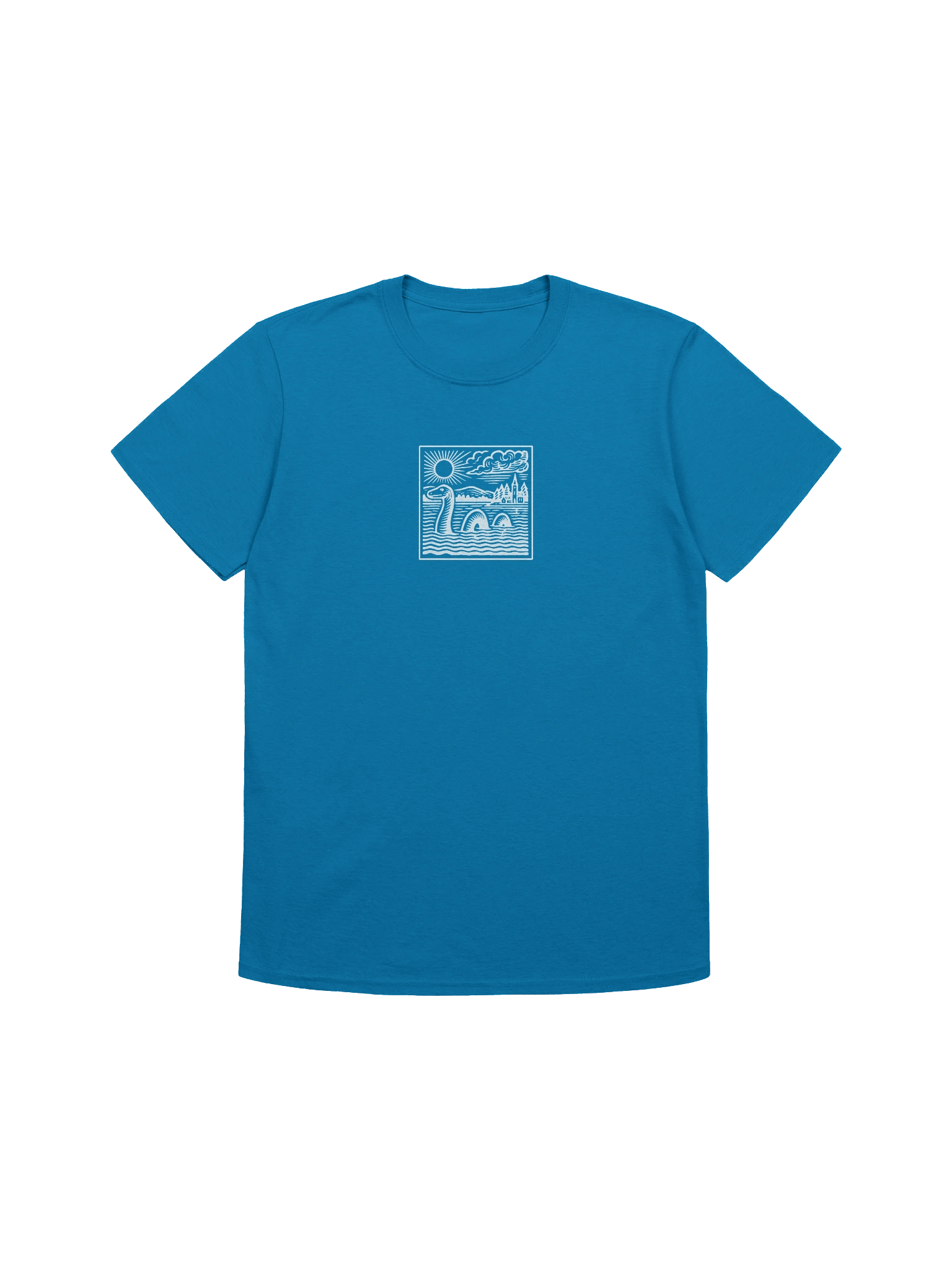 Original TSM Loch Ness Nessie Wood Cut Shirt product image (1)
