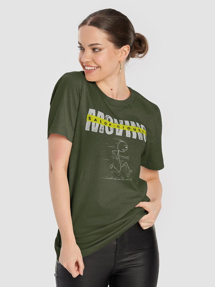 Moving Salop*ciously Humor Yellow Fragmented T-Shirt product image (92)