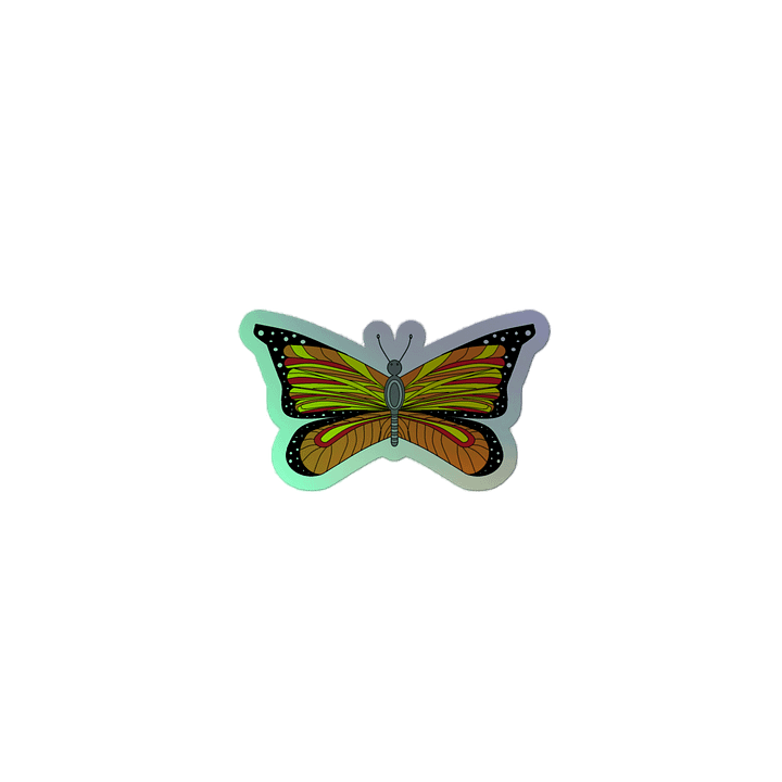 Radiant Wings Holographic Butterfly Sticker Set product image (2)