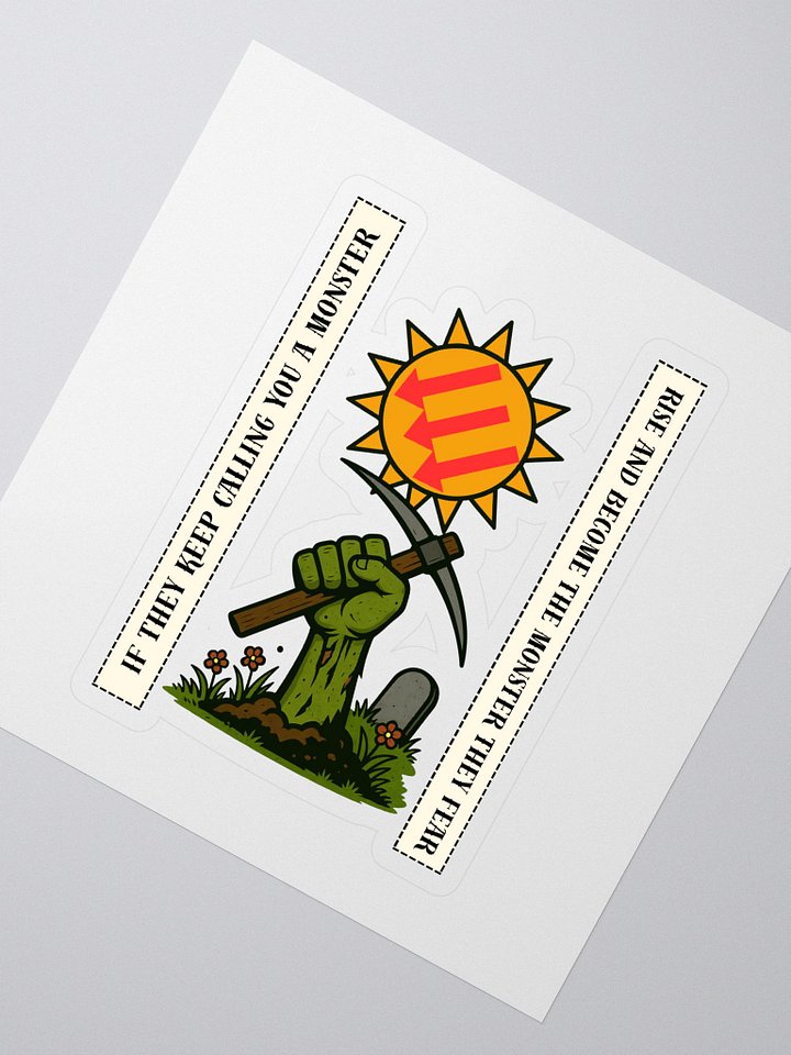 AUGUST 2025 - Be the Monster Sticker product image (2)