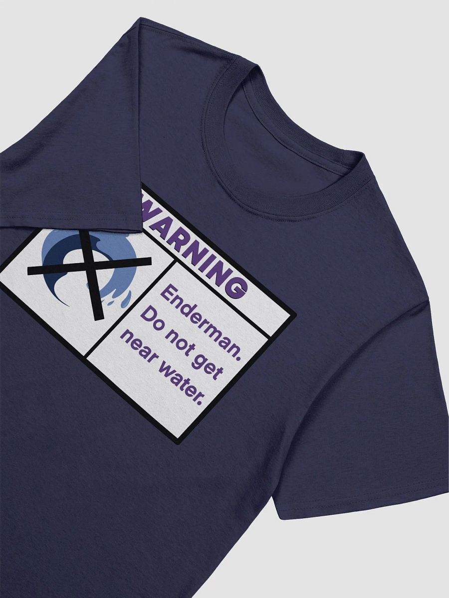 WARNING: Enderman Soft Tee product image (3)