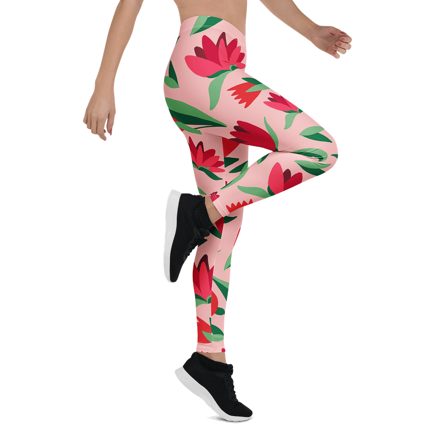 Cosmic Rose All-Over Print Leggings product image (7)