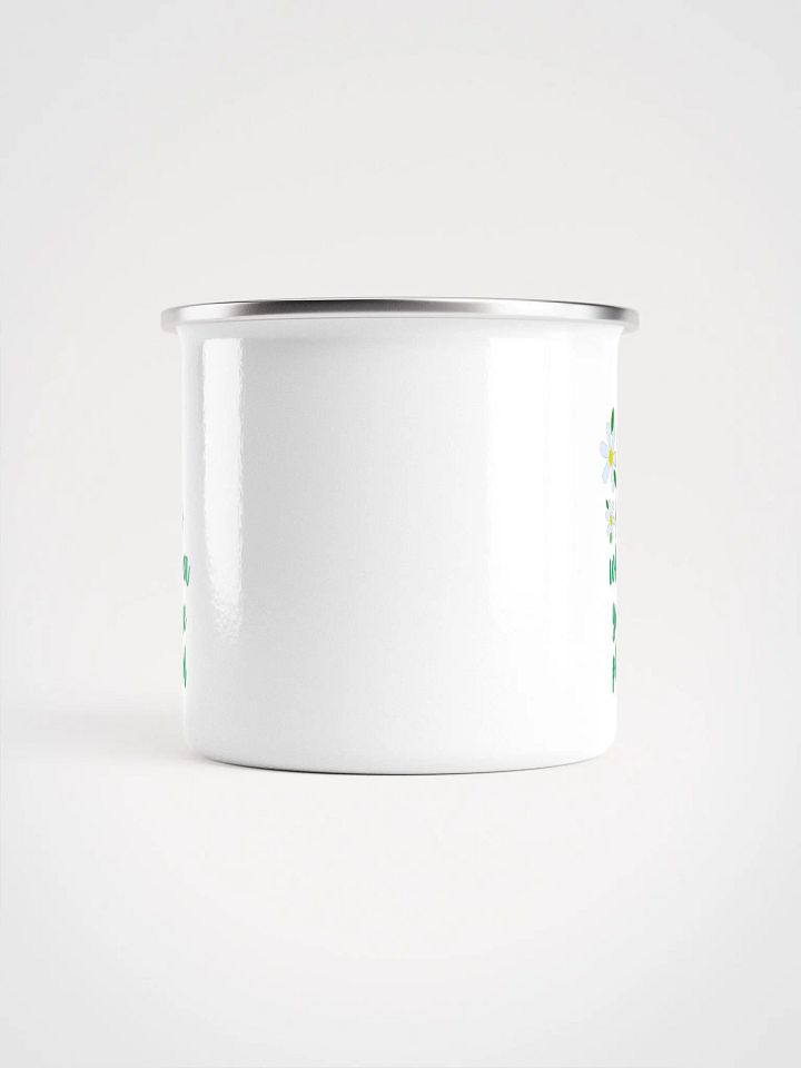Enamel Mug Gift Grow Wherever You Are Planted, Inspirational product image (2)