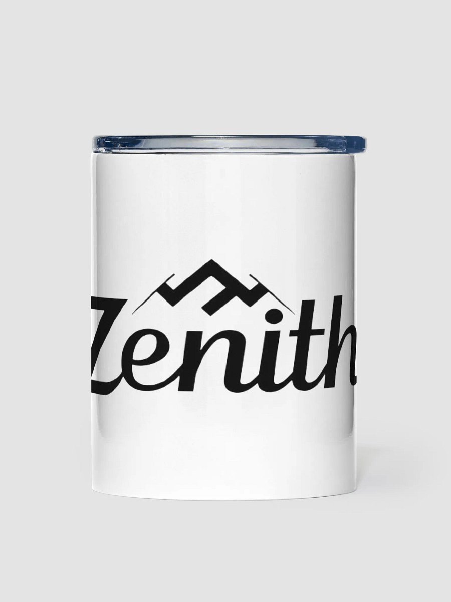 Zenith 10oz Insulated Stainless Steel Tumbler - White with Mountain Peak Design product image (1)