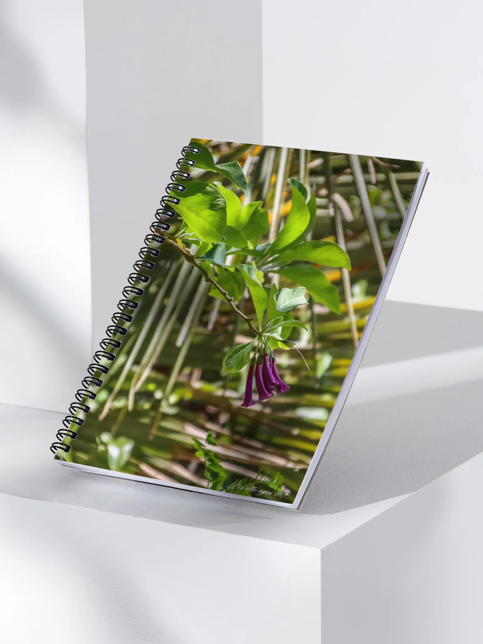 📓 Notebook Collection PURE – Jardin du Rayol – Trompette Violette product image (3)