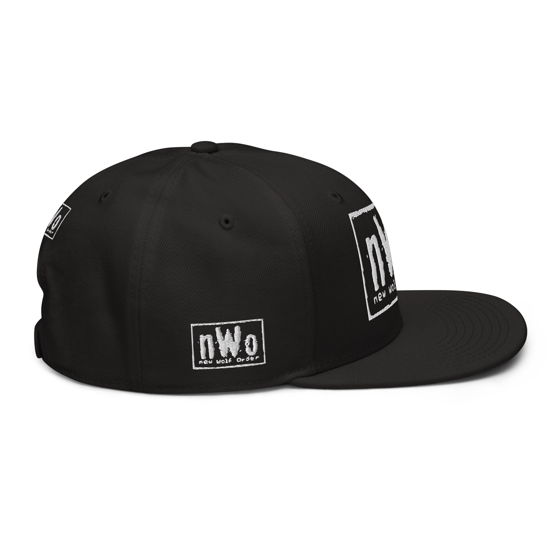 New Wolf Order Black & White SnapBack Cap product image (5)