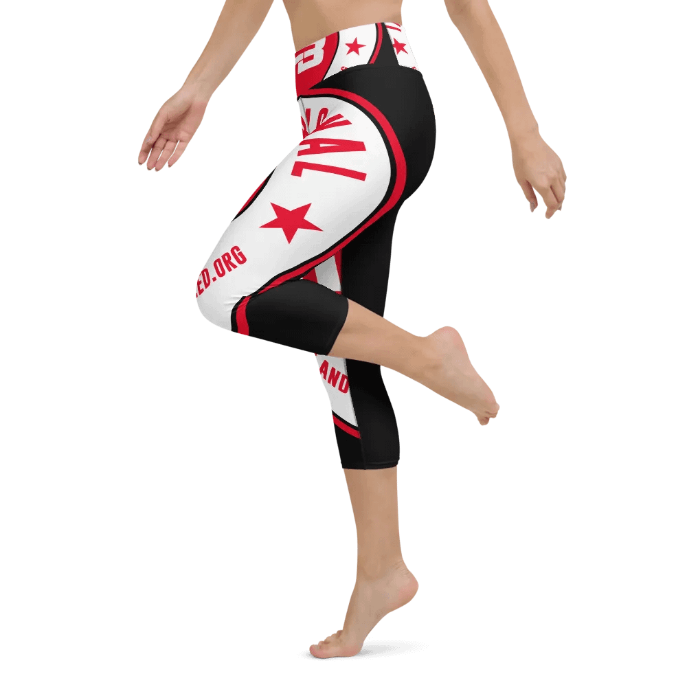 IFBNewsfeed.Org's All-Over Print Yoga Capri Leggings product image (6)