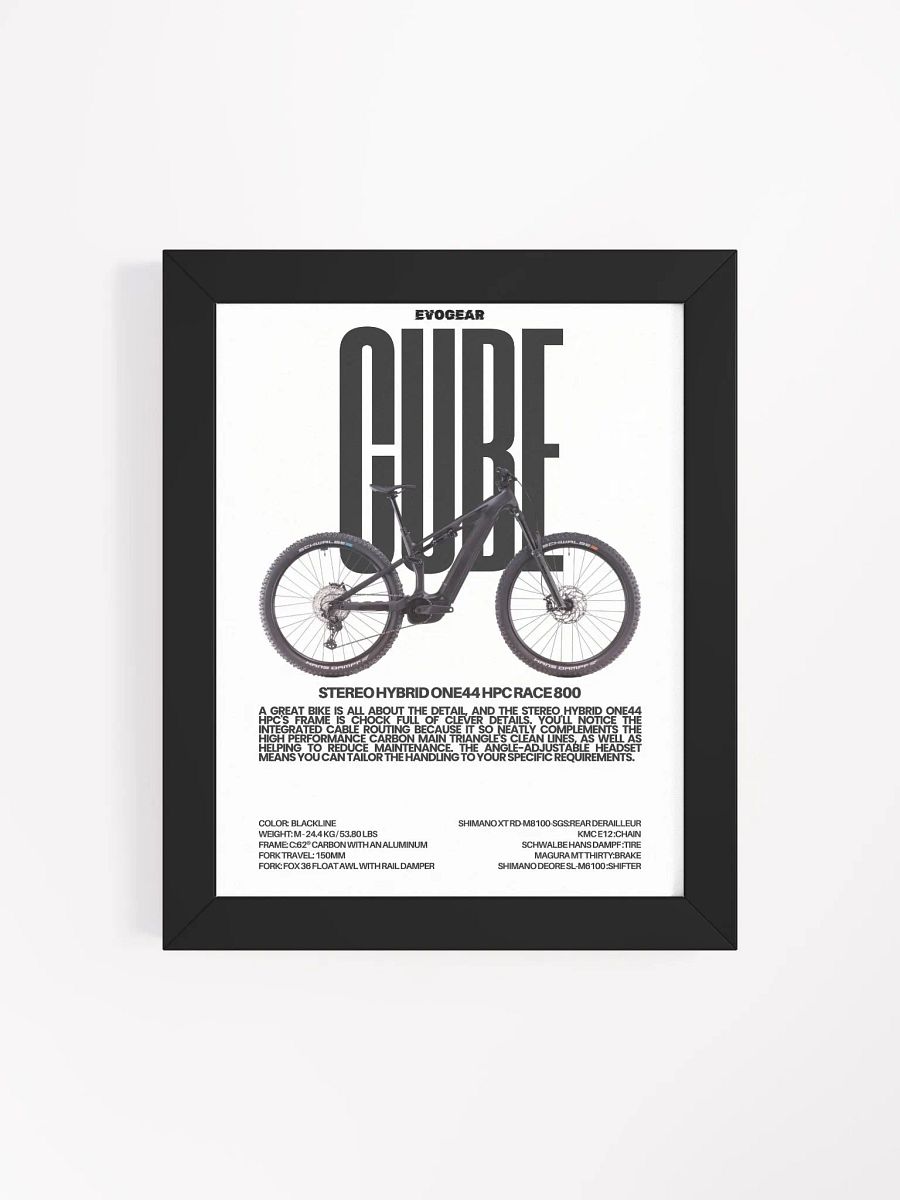 Cube Stereo Hybrid One44 HPC Race 800 Frame product image (4)