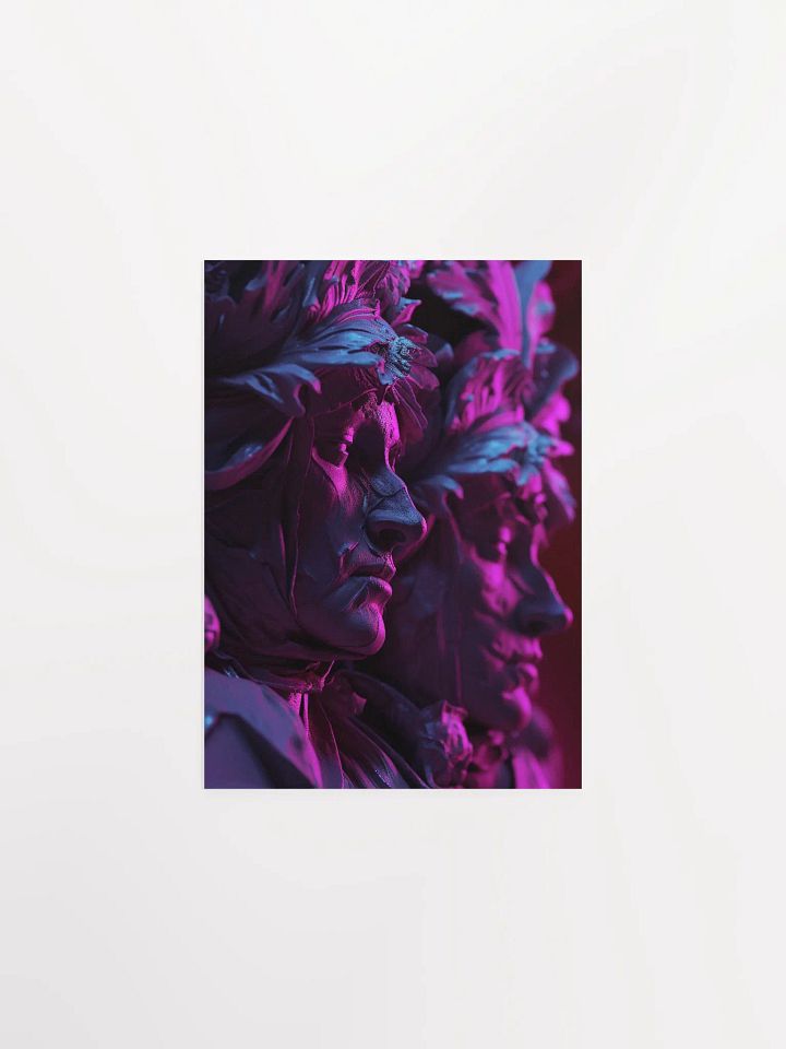 Ethereal Leafy Portrait Poster product image (1)
