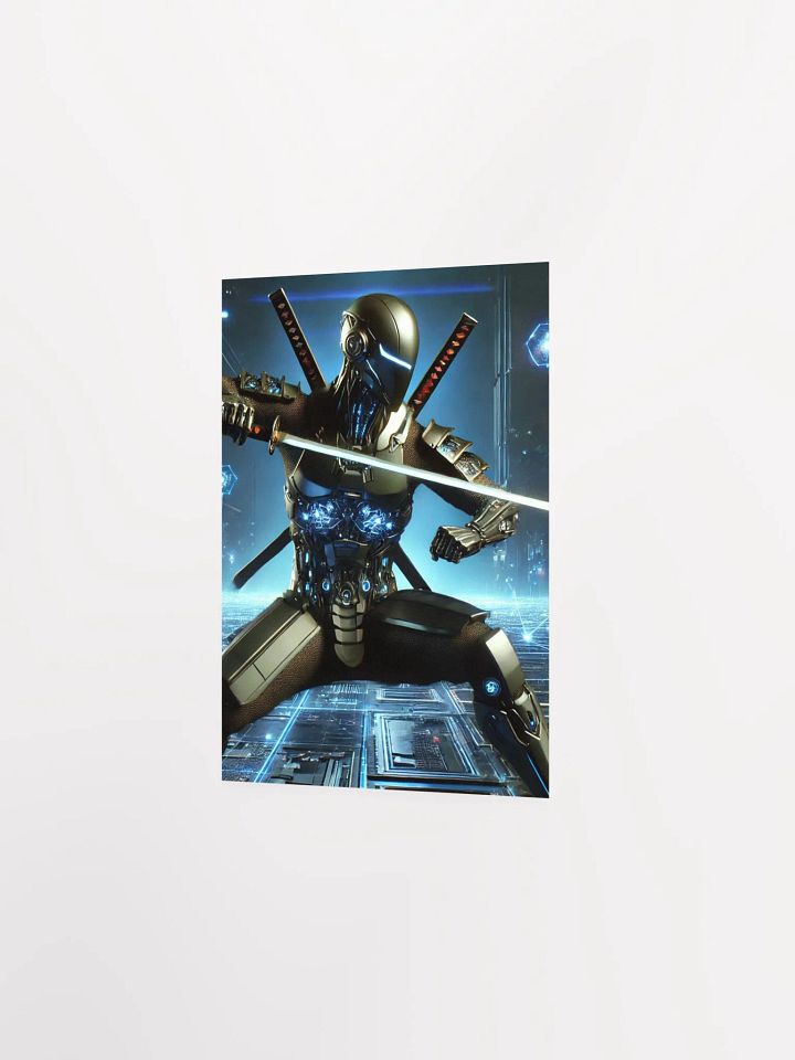 Futuristic Samurai Warrior Poster product image (23)