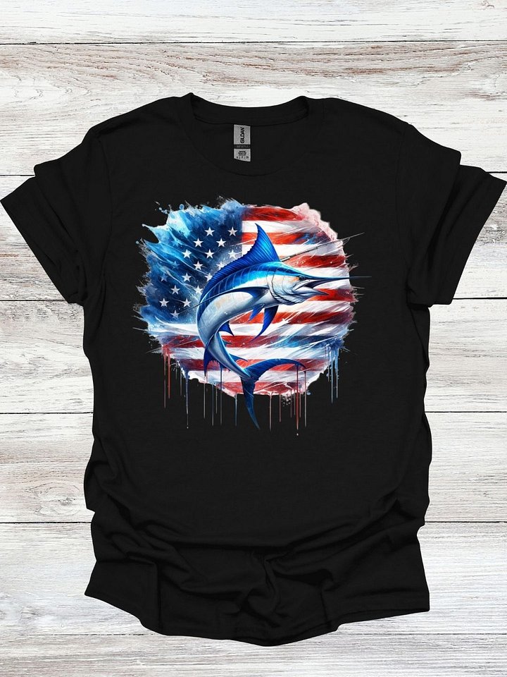 Patriotic Marlin T-Shirt product image (1)