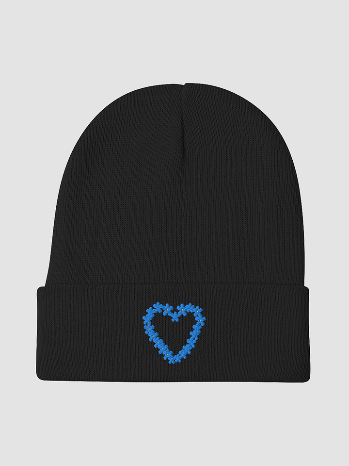 Forget-Me-Not Heart Otto Knit Beanie Otto Cap product image (1)