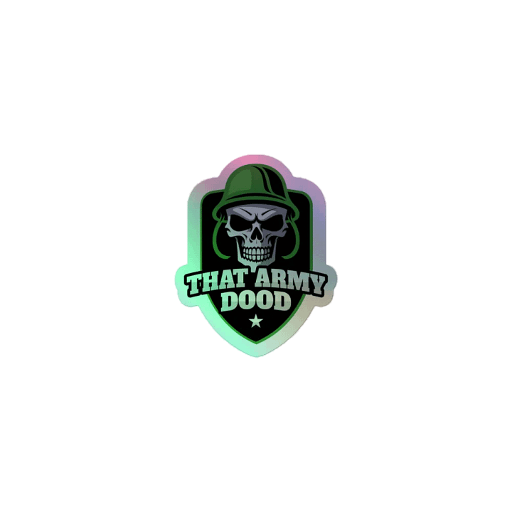 ArmyDood Sticker product image (1)