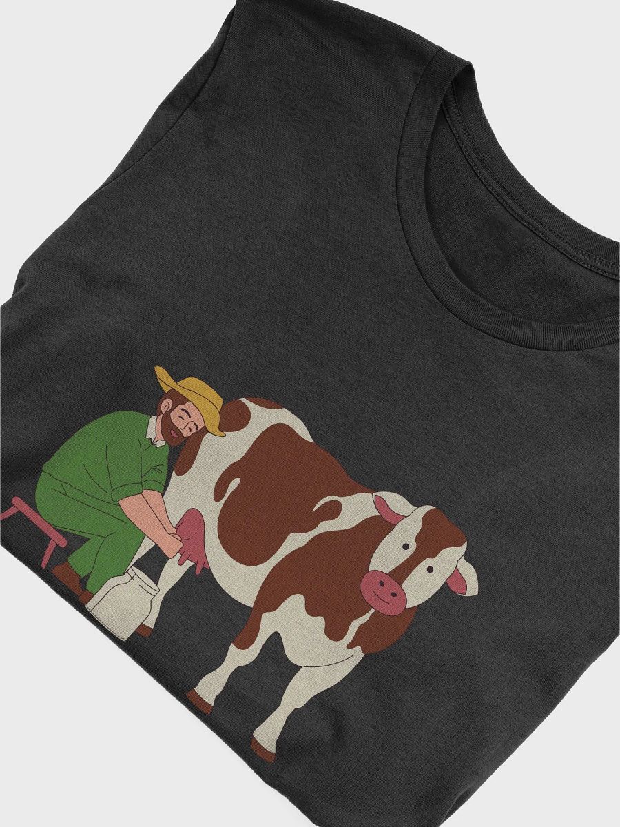 "Milking" t-shirt product image (3)