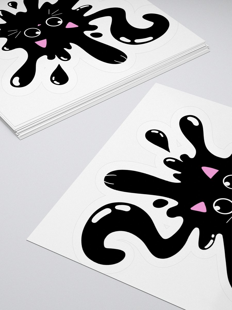 Splat Cat #2 Sticker product image (11)