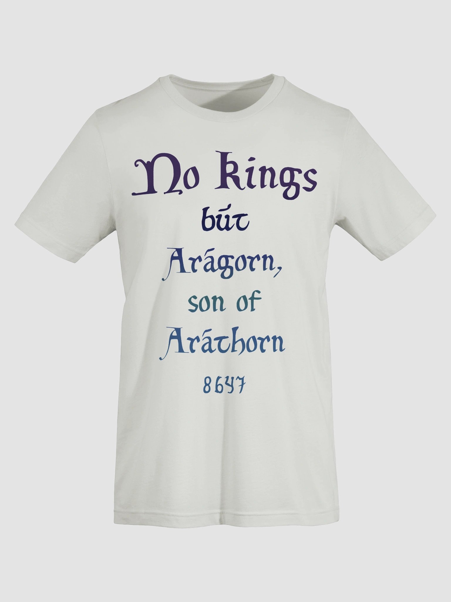 No Kings (light variant) Straight-Sided T-Shirt product image (7)