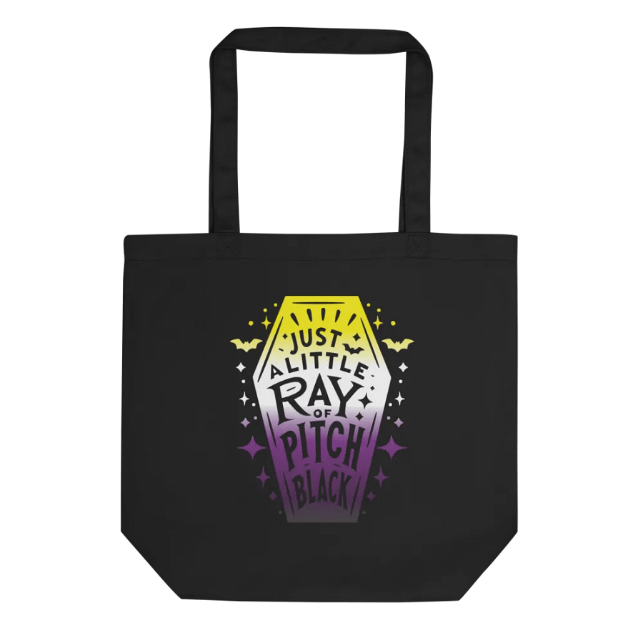 Little Ray Nonbinary Flag Tote product image (1)