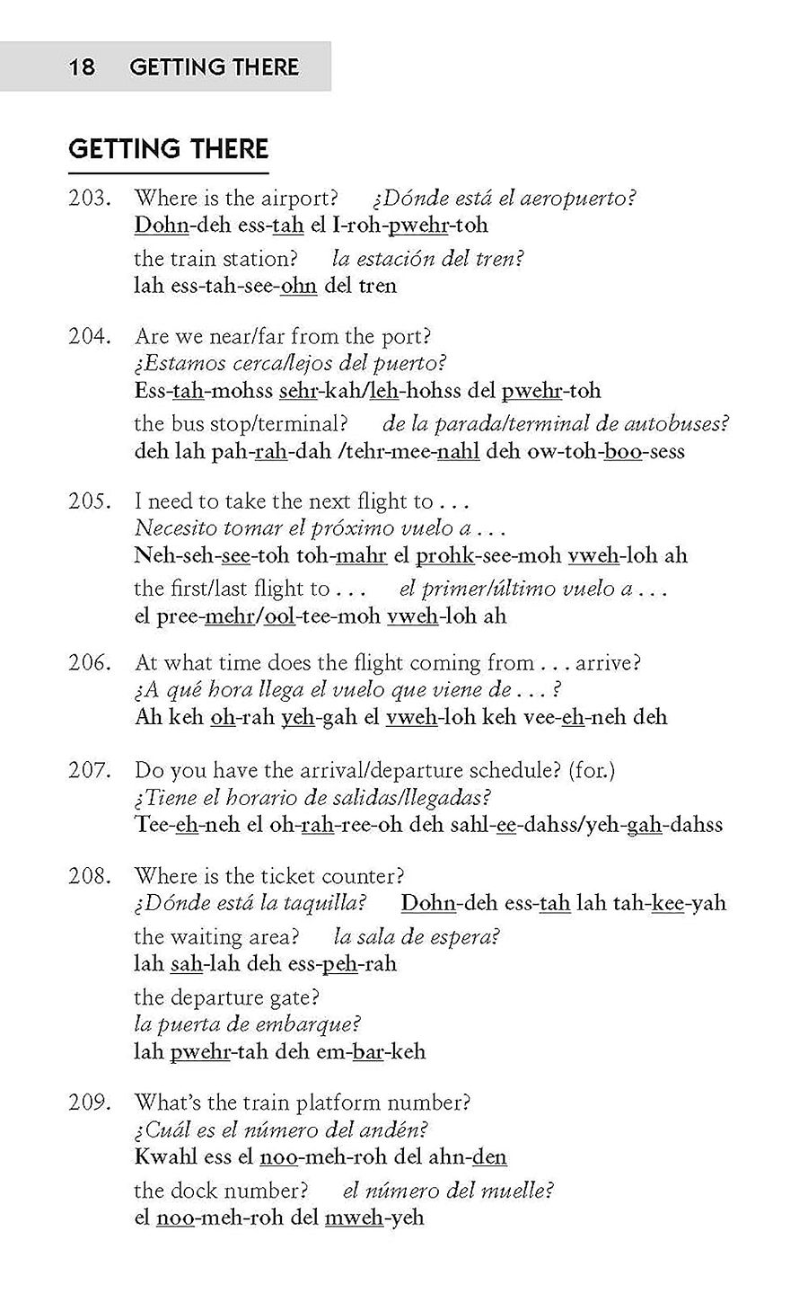 Easy Spanish Phrase Book NEW EDITION product image (4)