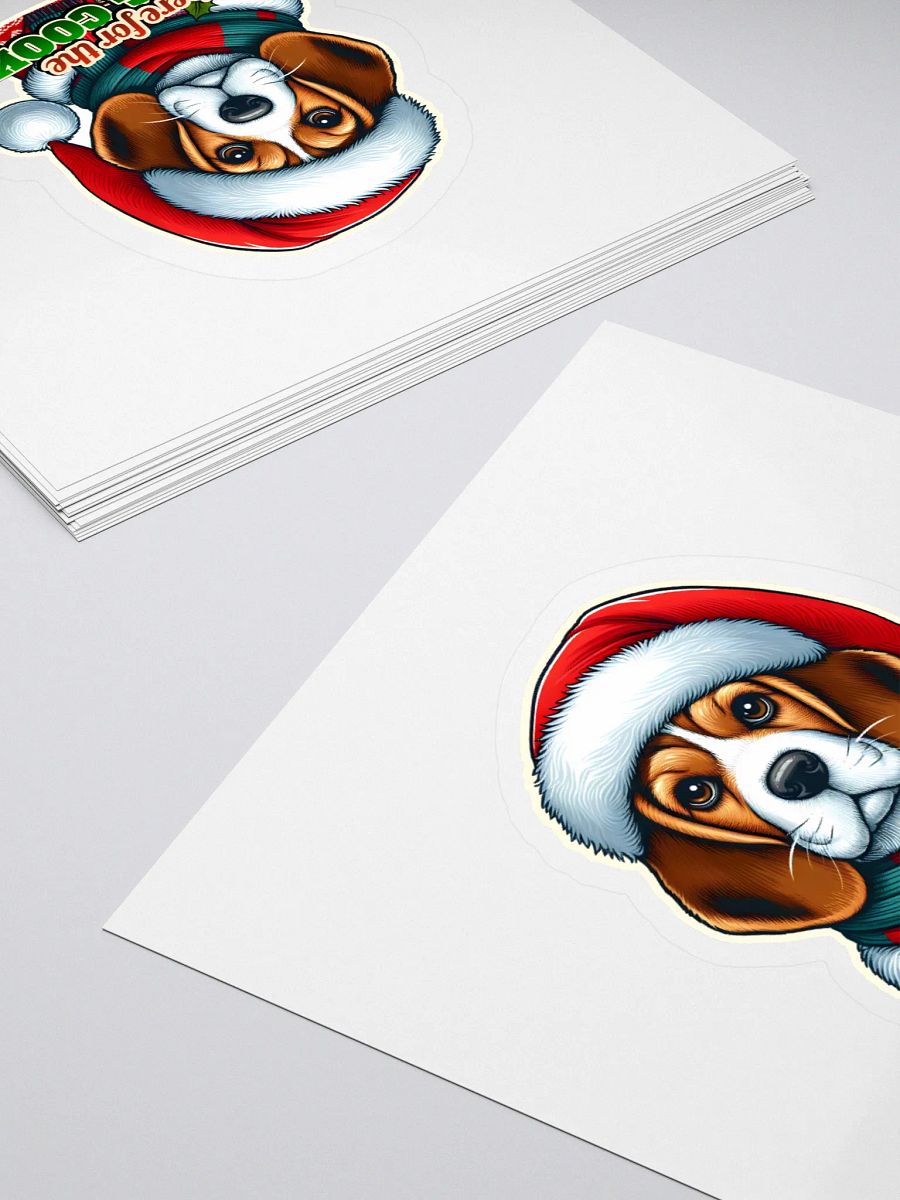 Santa Paws Kiss Cut Stickers product image (4)