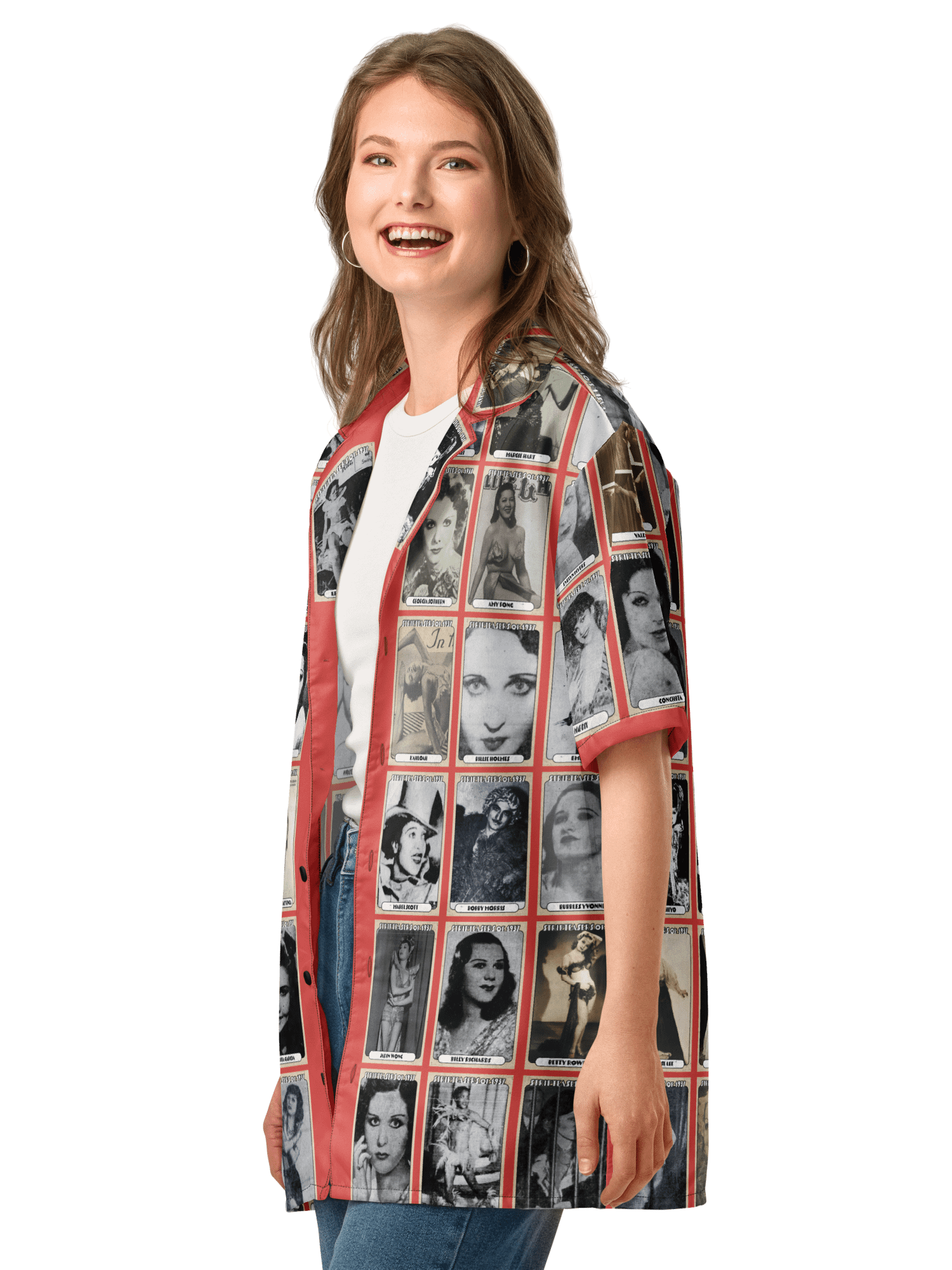 Stripteasers Un-buttondown Short-Sleeved Shirt product image (8)