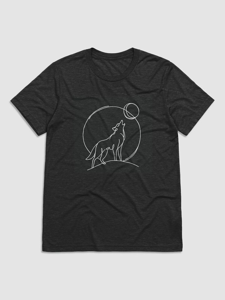 Wolf Howling At Moon T-Shirt product image (1)