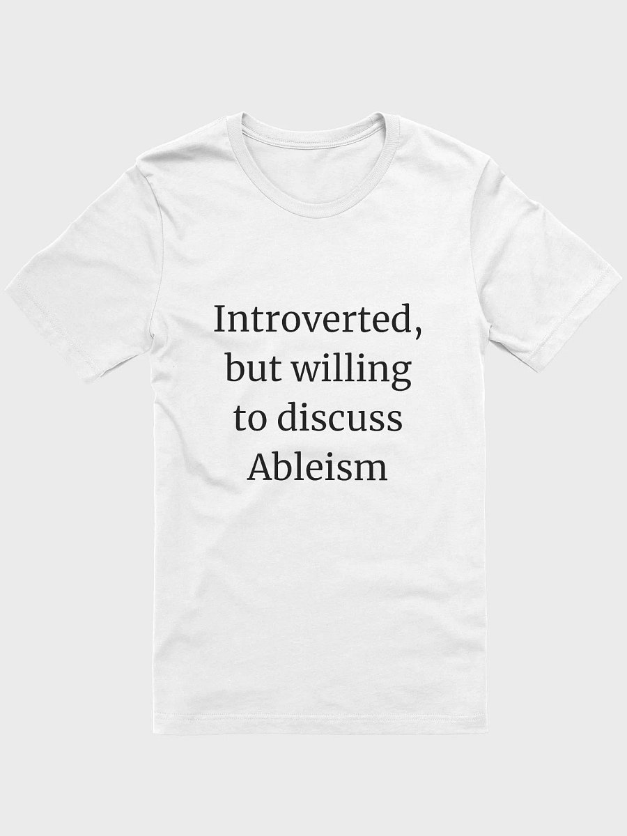 T-Shirt: Ableism product image (1)
