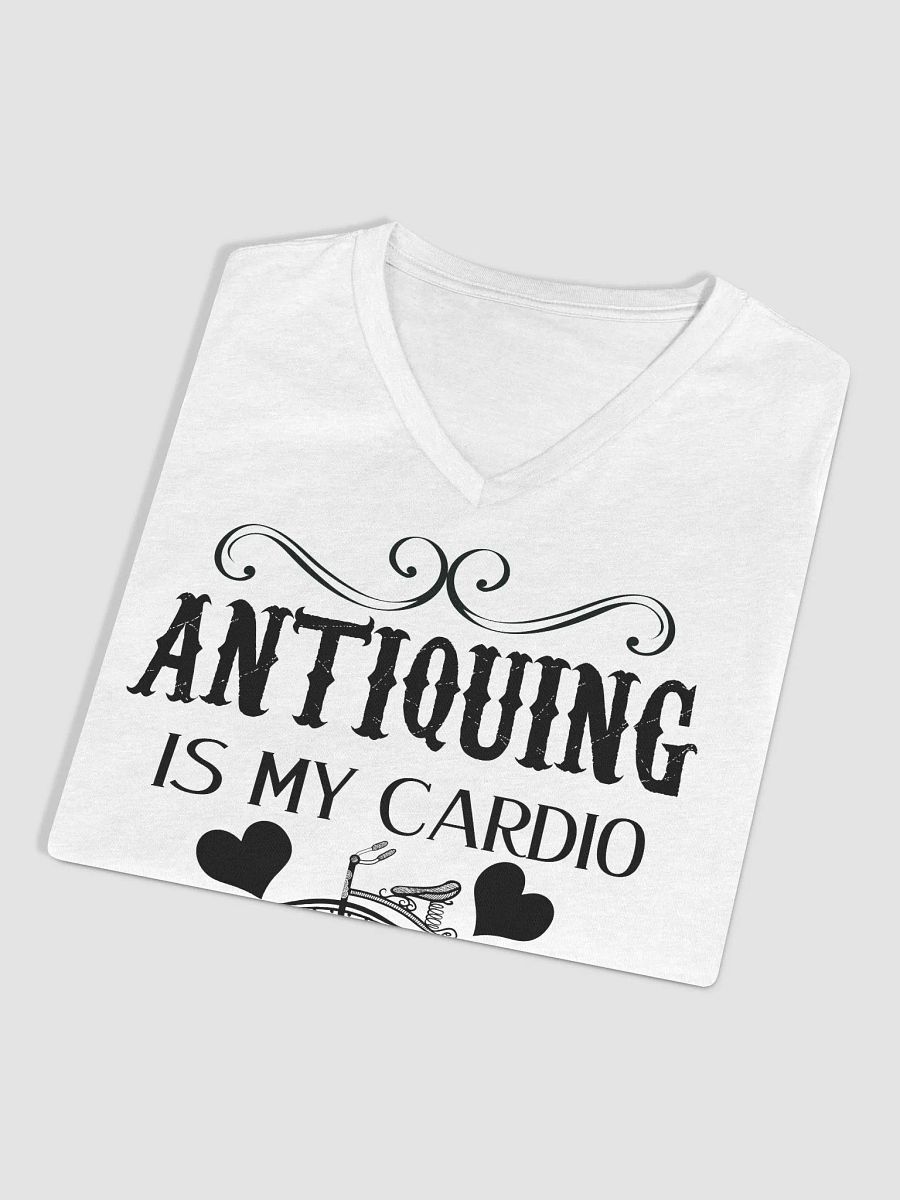 ANTIQUING IS MY CARDIO (Ladies' V-Neck) product image (9)